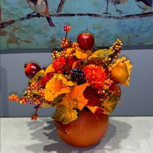 Fall Floral centerpiece Thanksgiving Table 12 in